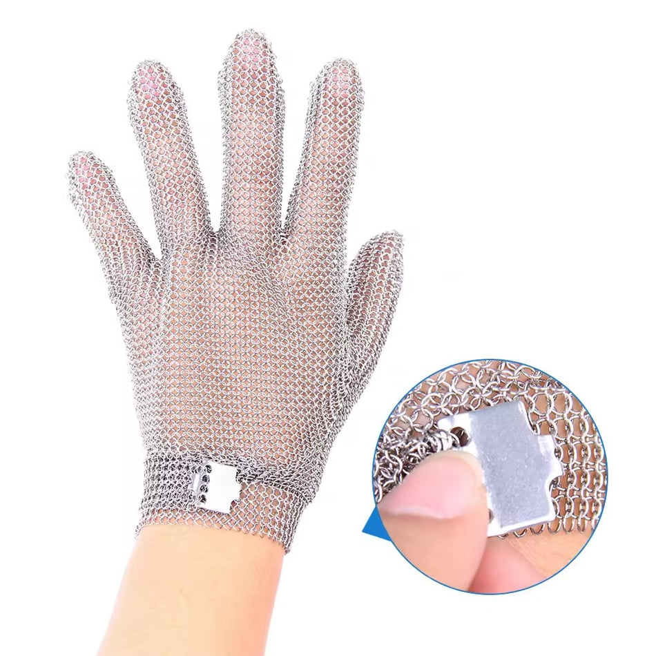 Edma Steel Shield - Chainmail Gloves